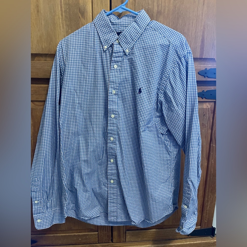 POLO RALPH LAUREN BUTTON UP DRESS SHIRT